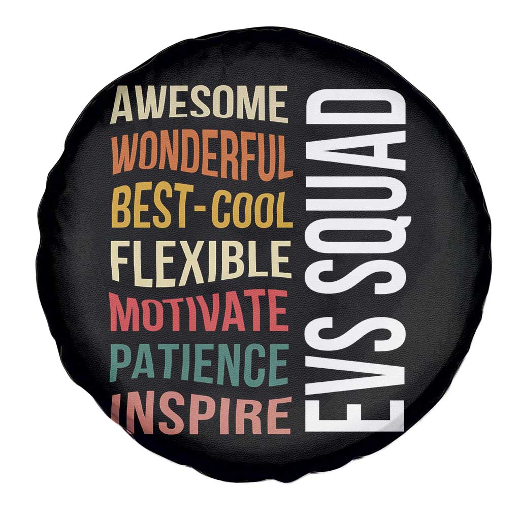 Awesome EVS Squad Appreciation Spare Tire Cover Environmental Services Team Hospital Housekeeping Crew