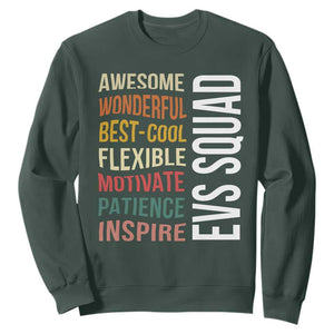 Awesome EVS Squad Appreciation Sweatshirt Environmental Services Team Hospital Housekeeping Crew