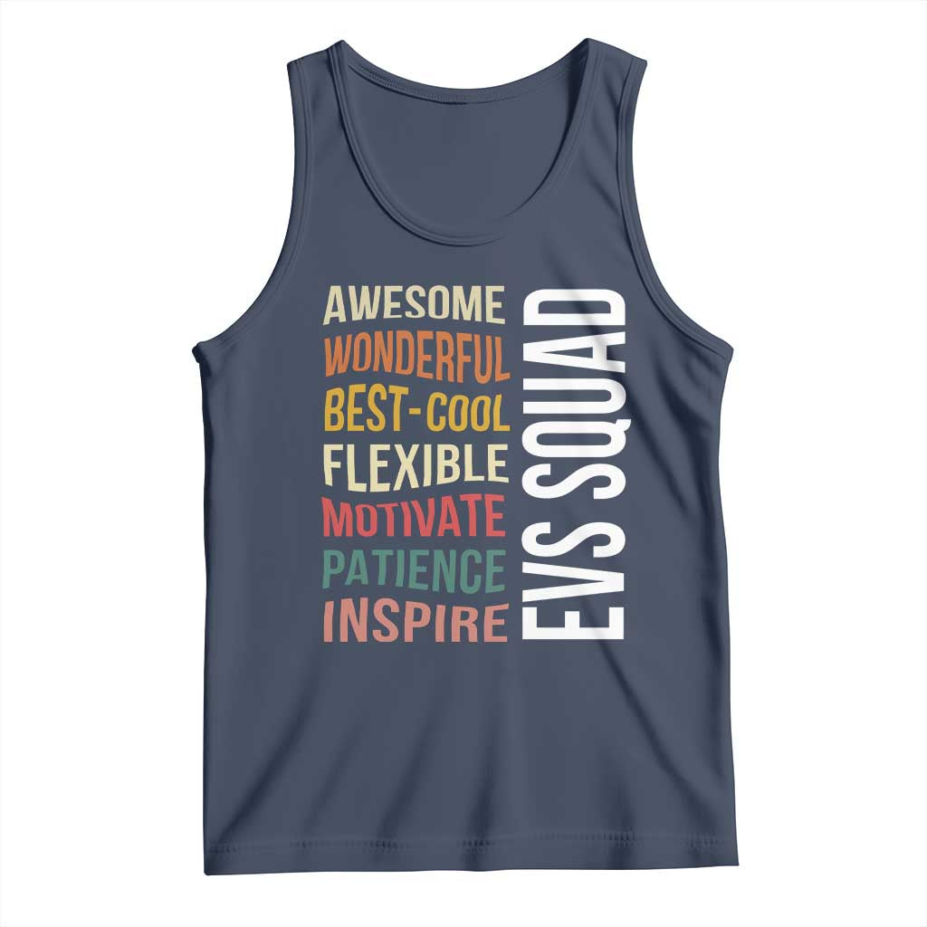 Awesome EVS Squad Appreciation Tank Top Environmental Services Team Hospital Housekeeping Crew