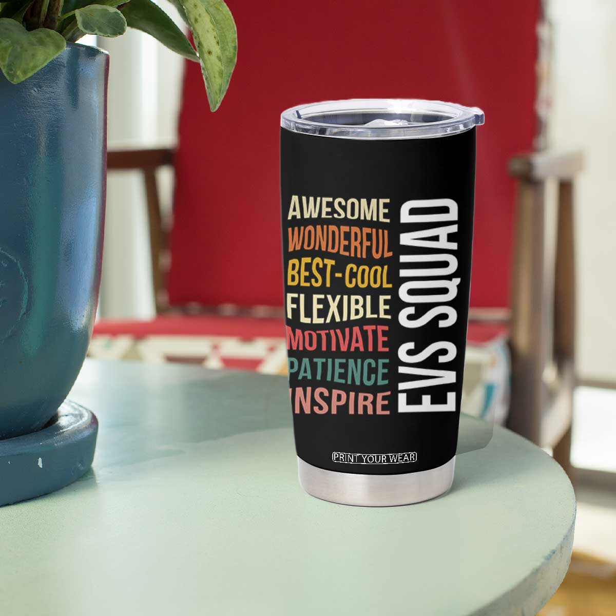 Awesome EVS Squad Appreciation Tumbler Cup Environmental Services Team Hospital Housekeeping Crew