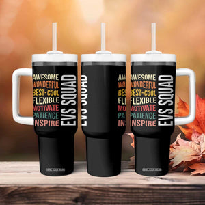 Awesome EVS Squad Appreciation Tumbler With Handle Environmental Services Team Hospital Housekeeping Crew