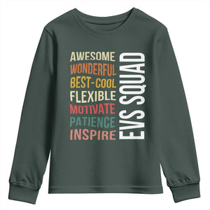 Awesome EVS Squad Appreciation Youth Sweatshirt Environmental Services Team Hospital Housekeeping Crew