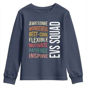 Awesome EVS Squad Appreciation Youth Sweatshirt Environmental Services Team Hospital Housekeeping Crew
