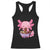 Kawaii Axolotl Eating Ramen Racerback Tank Top Japanese Noodles Lover Anime Otaku Manga TS02 Black Print Your Wear