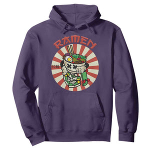 Kawaii Japan Ramen Hoodie Cute Skater Japanese Noodles Anime Skateboard Lover TS02 Purple Print Your Wear