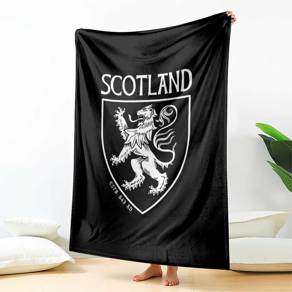 Scotland Lion Rampant Scottish Heritage Pride Graphic Throw Blanket TS02 Print Your Wear