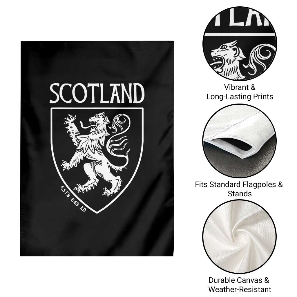 Scotland Lion Rampant Scottish Heritage Pride Graphic Garden Flag TS02 Print Your Wear