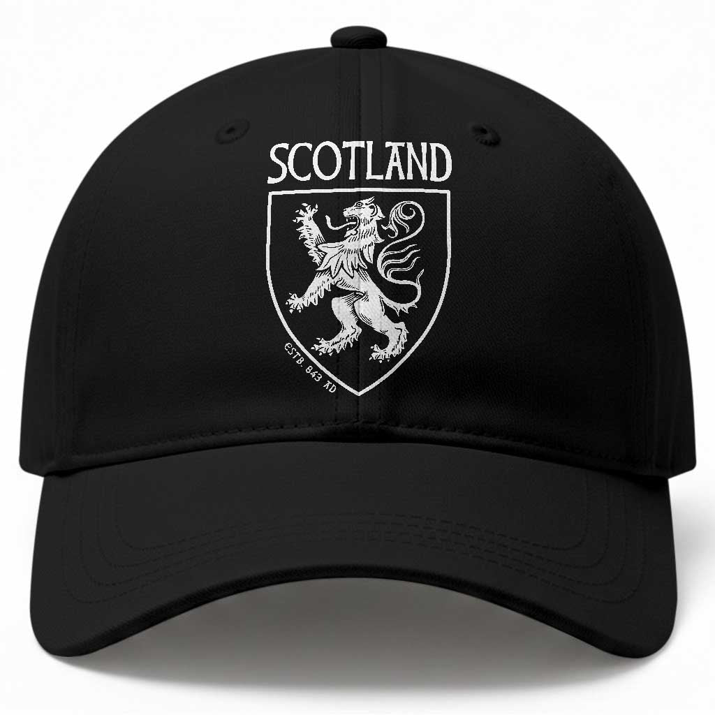 Scotland Lion Rampant Scottish Heritage Pride Graphic Baseball Cap TS02 Print Your Wear