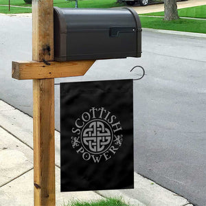 Scottish Power Celtic Knotwork Shield Emblem Garden Flag Traditional Tribal Heritage Scottish Pride TS02 Print Your Wear