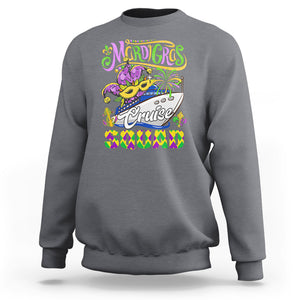 Mardi Gras Cruise Sweatshirt Matching Group Squad Family Vacation Party TS02 Charcoal Printyourwear