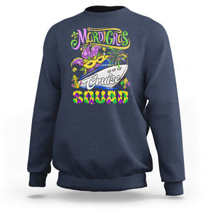 Mardi Gras Cruise Sweatshirt Matching Group Squad Family Vacation Party TS02 Navy Printyourwear