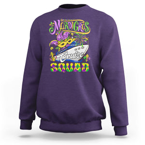 Mardi Gras Cruise Sweatshirt Matching Group Squad Family Vacation Party TS02 Purple Printyourwear