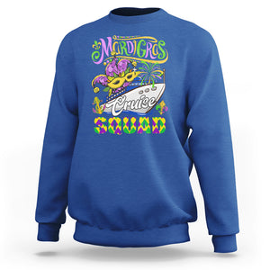 Mardi Gras Cruise Sweatshirt Matching Group Squad Family Vacation Party TS02 Royal Blue Printyourwear