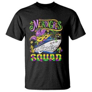 Mardi Gras Cruise T Shirt Matching Group Squad Family Vacation Party TS02 Black Printyourwear