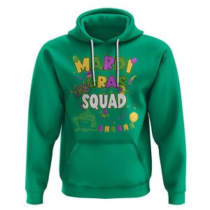 Mardi Gras Squad Hoodie Matching Group Family Vacation Party TS02 Irish Green Printyourwear