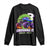 Monster Truck Birthday Long Sleeve Shirt 3 Years Old Boys Happy 3rd Bday Party TS02 Black Print Your Wear