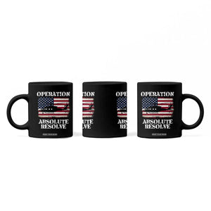 Operation Absolute Resolve Coffee Mug US Military Extraction Mission American Flag TS02 Print Your Wear