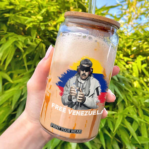 Free Venezuela Maduro Glass Can Political Satire TS02 Black Print Your Wear