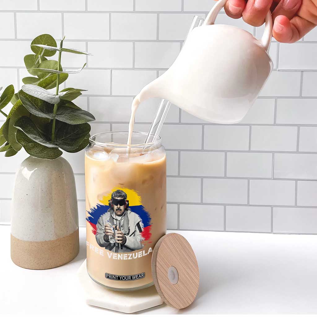 Free Venezuela Maduro Glass Can Political Satire TS02 Print Your Wear