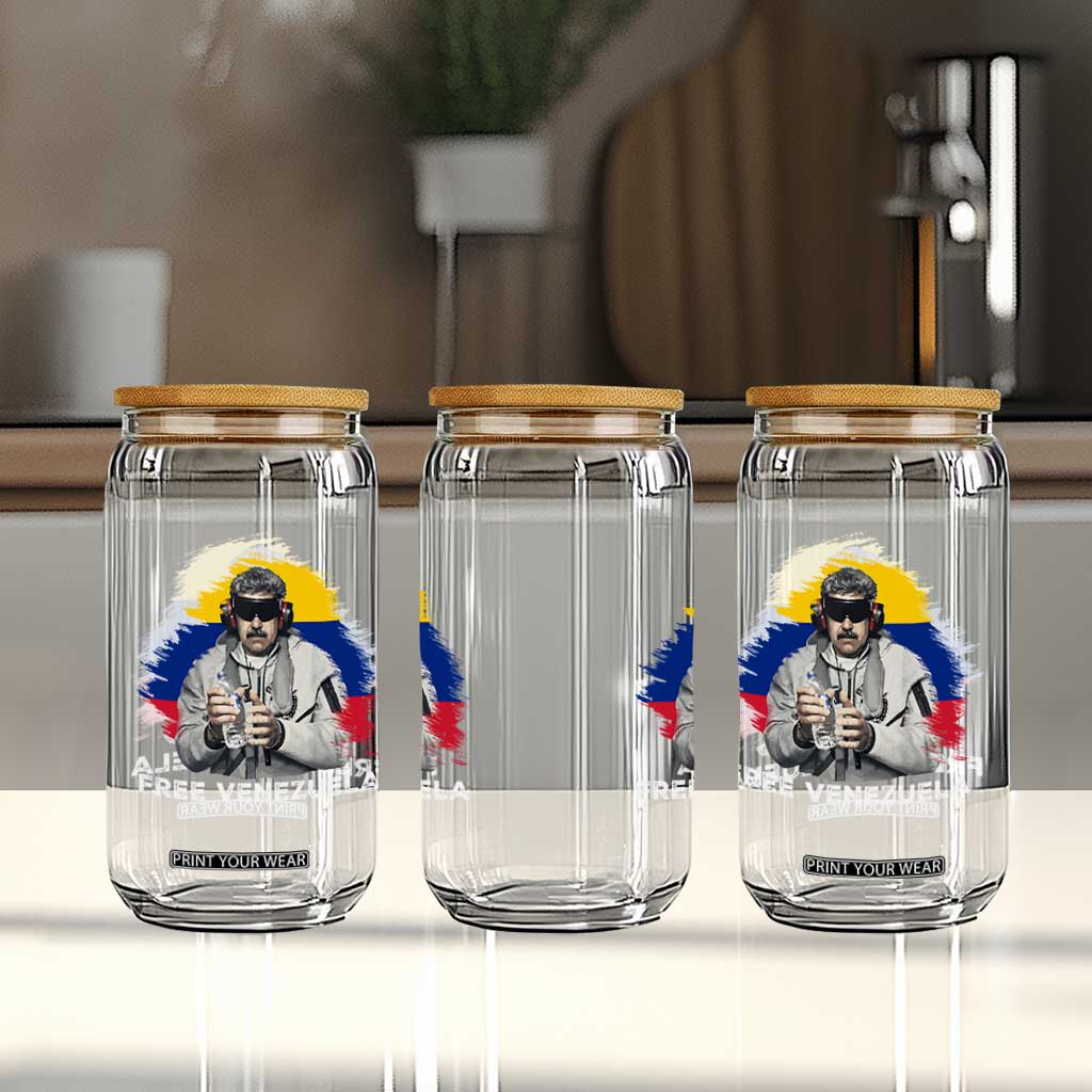 Free Venezuela Maduro Glass Can Political Satire TS02 Print Your Wear