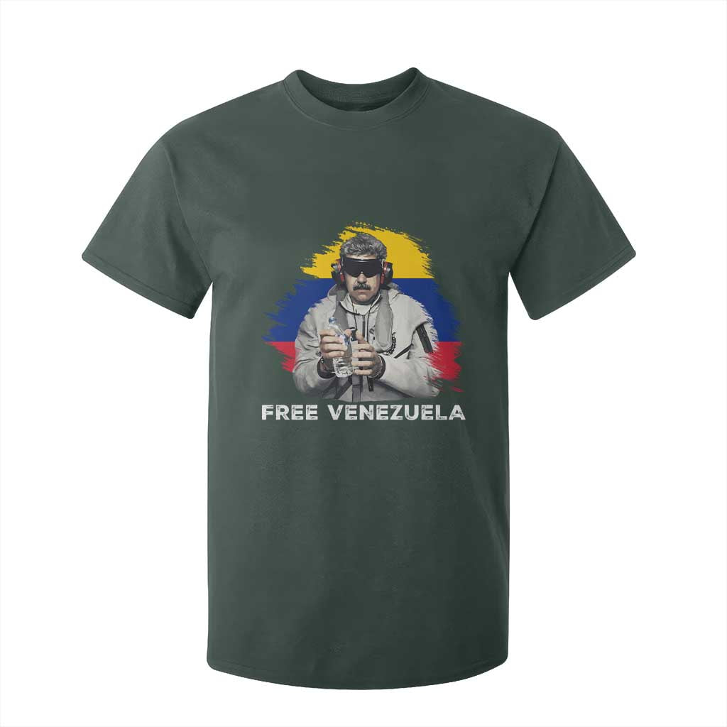Free Venezuela Maduro T Shirt For Kid Political Satire TS02 Dark Forest Green Print Your Wear