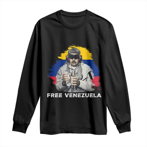 Free Venezuela Maduro Long Sleeve Shirt Political Satire TS02 Black Print Your Wear