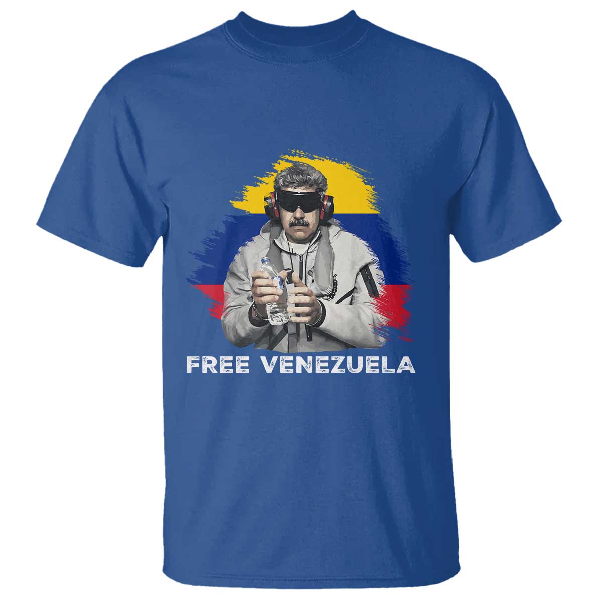 Free Venezuela Maduro T Shirt Political Satire TS02 Royal Blue Print Your Wear