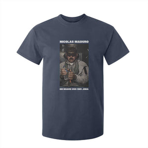 Maduro Captured Meme T Shirt For Kid On Board USS Iwo Jima Political Satire TS02 Navy Print Your Wear
