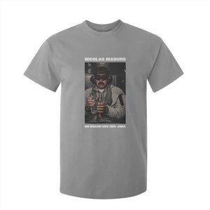 Maduro Captured Meme T Shirt For Kid On Board USS Iwo Jima Political Satire TS02 Sport Gray Print Your Wear