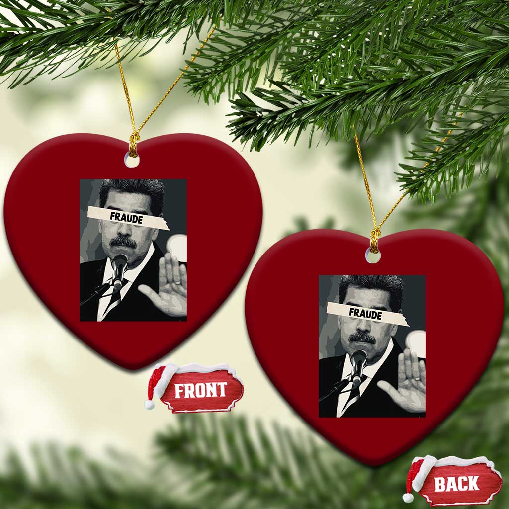 Sarcastic Maduro Fraude Ceramic Ornament Corruption Venezuela Political Satire TS02 Print Your Wear
