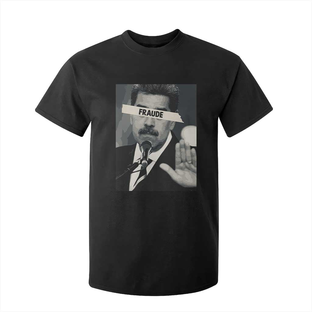 Sarcastic Maduro Fraude T Shirt For Kid Corruption Venezuela Political Satire TS02 Black Print Your Wear