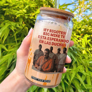 Maduro in Prison Meme Satire Glass Can Spanish Political Politcal Sarcasm TS02 White Print Your Wear