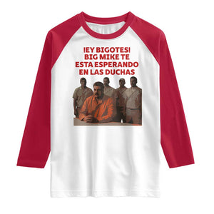 Maduro in Prison Meme Satire Raglan Shirt Spanish Political Politcal Sarcasm TS02 White Red Print Your Wear