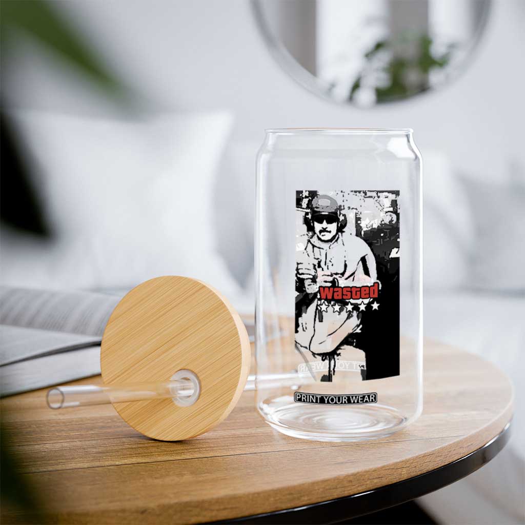Wasted Maduro Meme Glass Can Dictators Downfall Political Satire GTA Style TS02 Print Your Wear