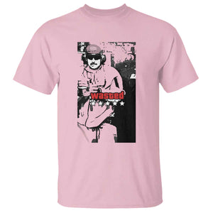 Wasted Maduro Meme T Shirt Dictators Downfall Political Satire GTA Style TS02 Light Pink Print Your Wear