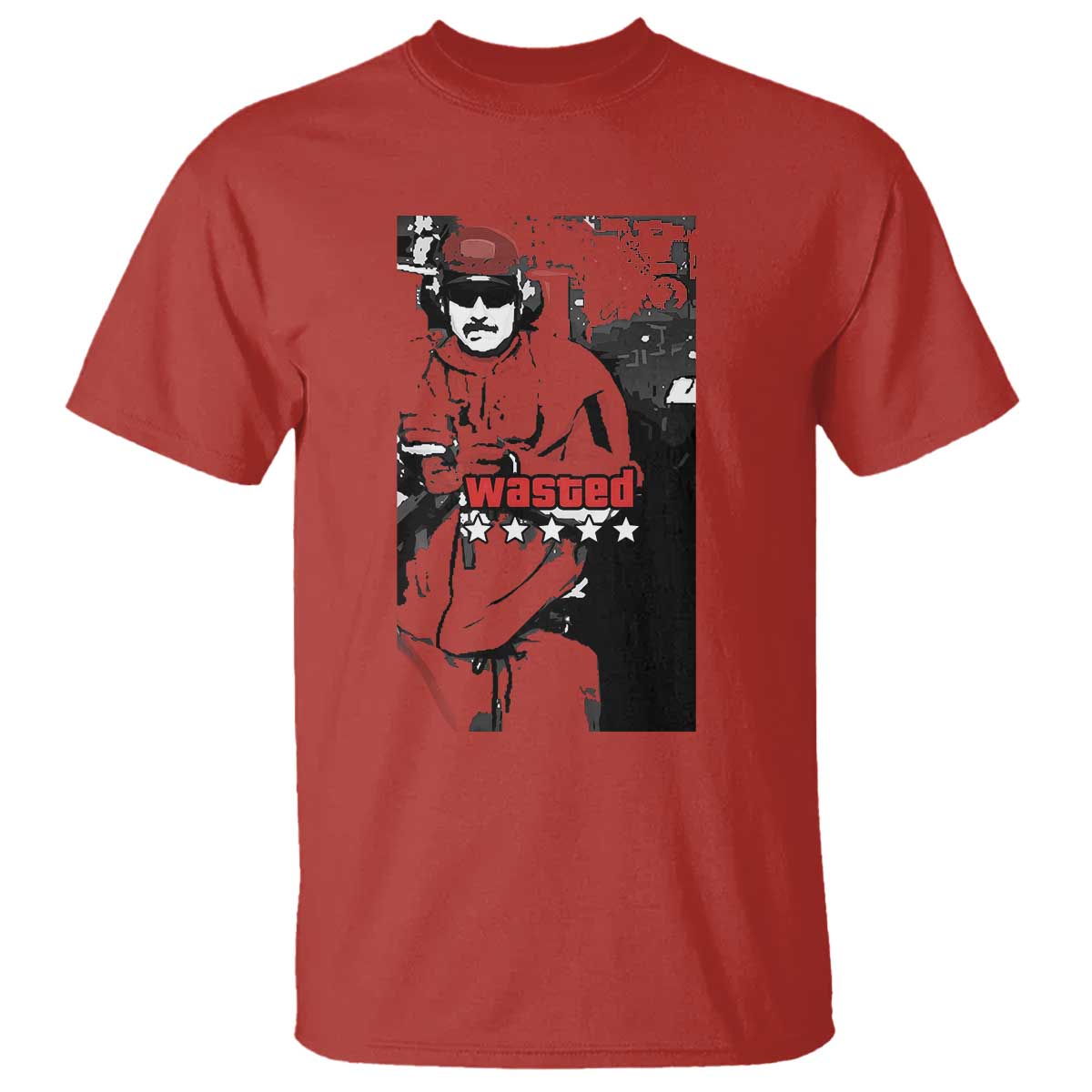 Wasted Maduro Meme T Shirt Dictators Downfall Political Satire GTA Style TS02 Red Print Your Wear