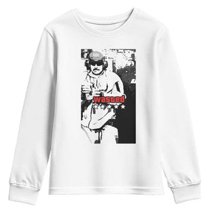 Wasted Maduro Meme Youth Sweatshirt Dictators Downfall Political Satire GTA Style TS02 White Print Your Wear