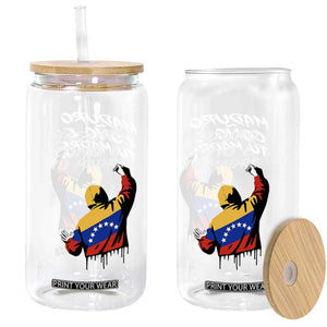 Maduro Cono e Tu Madre Glass Can Venezuelan Protest Graffiti Graphic TS02 Print Your Wear