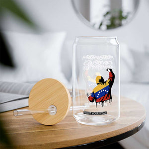 Maduro Cono e Tu Madre Glass Can Venezuelan Protest Graffiti Graphic TS02 Print Your Wear