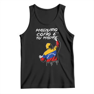 Maduro Cono e Tu Madre Tank Top Venezuelan Protest Graffiti Graphic TS02 Black Print Your Wear