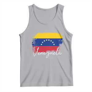 Venezuela Flag Pride Patriotic Tank Top for Venezuelan Roost TS02 Athletic Heather Print Your Wear