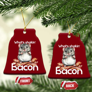 What is Shakin Bacon Funny Mouse Ceramic Ornament Pun Animal Humor TS02 Print Your Wear