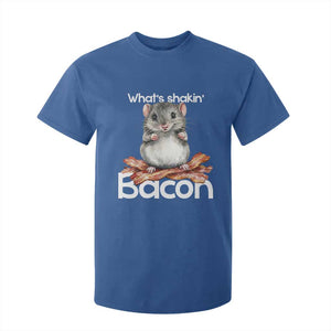 What is Shakin Bacon Funny Mouse T Shirt For Kid Pun Animal Humor TS02 Royal Blue Print Your Wear