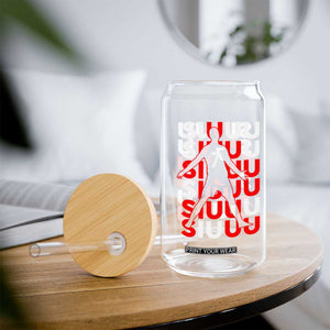 Siuuuu Celebration Number 7 Seven Soccer Fans Glass Can TS02 Print Your Wear