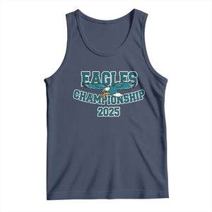 Celebrated Eagles Tank Top Championship 2025 TS02 Navy Print Your Wear
