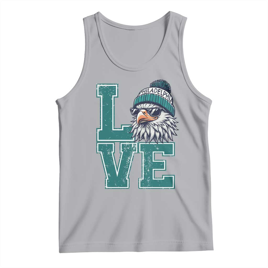 Eagles Inspirational Tank Top LOVE Cool Eagle Lover Vintage TS02 Athletic Heather Print Your Wear