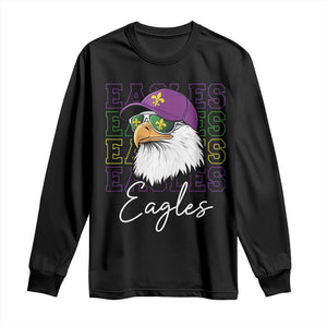 Mardi Gras Eagles Long Sleeve Shirt 2025 Champs NOLA Louisiana TS02 Black Print Your Wear