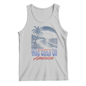 Welcome To America's Gulf Tank Top Retro Vintage Beach TS02 Ash Print Your Wear
