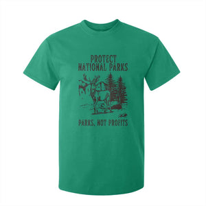 Protect National Parks T Shirt For Kid Support Parks Not Profits Deer TS02 Irish Green Print Your Wear