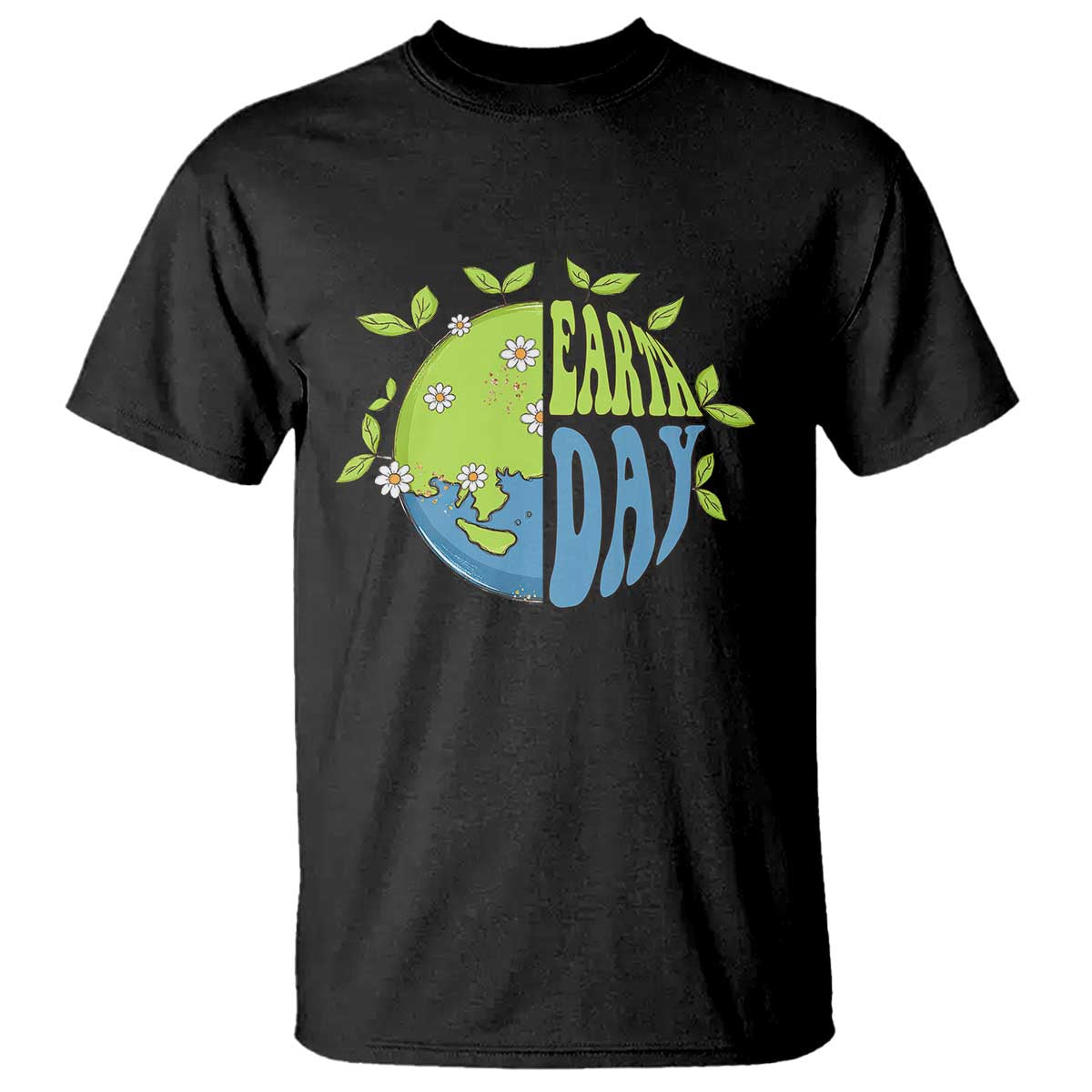 Earth Day T Shirt Earth Day Raise Environmental Crisis Awareness Go Planet TS02 Black Printyourwear